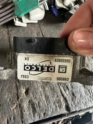 09355929 Блок управления двигателем Opel Astra G Арт 94506597, вид 2