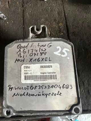 09355929 Блок управления двигателем Opel Astra G Арт 94506597, вид 3