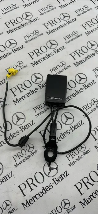 A2058600169 Замок ремня безопасности Mercedes C W205 Арт 100361, вид 1