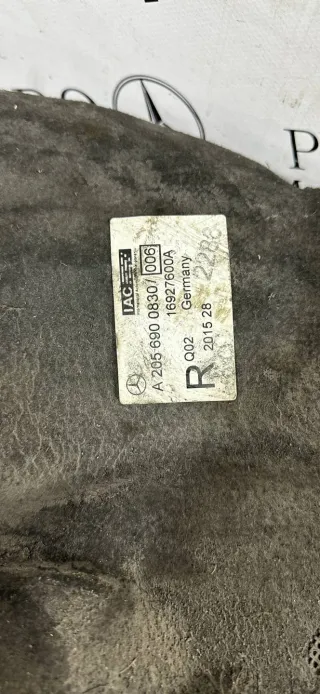 A2056900830 Защита арок задняя правая (подкрылок) Mercedes C W205 Арт 100310, вид 2