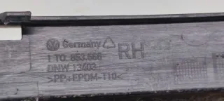 1T0853666 Рамка фары противотуманной правой Volkswagen Touran 1 Арт 8764, вид 6