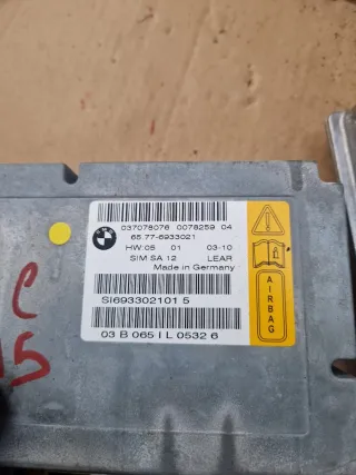 65776933021 Блок AirBag BMW 7 E65/E66 Арт 124024, вид 1