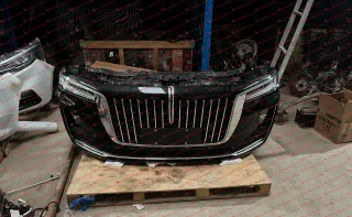 2803X40DB05S1,3711025DB03C,3711030DB03,3711075DB71,3711080DB01,3711075DB01 Бампер передний Hongqi H9 Арт 94535567, вид 1