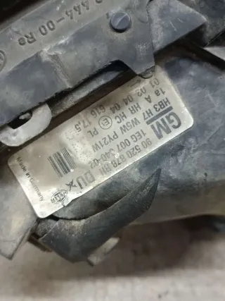 90520878,14844400 Фара правая Opel Astra G Арт 01400794, вид 9