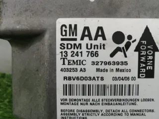 13241766 Блок AirBag Opel Zafira B Арт 168294, вид 5