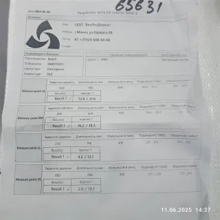 0445110251,, D5244 Форсунка Volvo XC90 1 restailing 2.4л Турбо дизель Арт 63631, вид 3