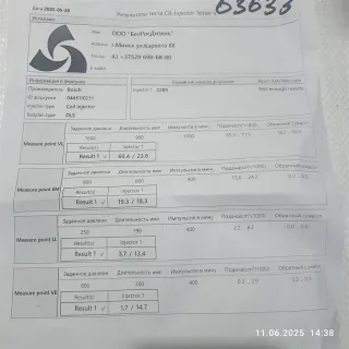 0445110251,, D5244 Форсунка Volvo XC90 1 restailing Арт 63633, вид 3