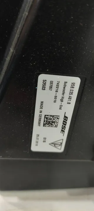 4G5035223D,95B35481B, Аудиосистема (комплект) Porsche Macan Арт 63519, вид 2