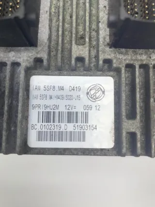 51903154 Блок управления двигателем Fiat Panda 3 Арт 17361, вид 2