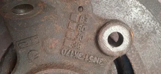 3M513K170 Ступица передняя правая Ford C-max 1 Арт 91060319, вид 4