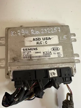 5WY1307B,K32A Блок управления двигателем Kia Rio 1 Арт 94572795, вид 1