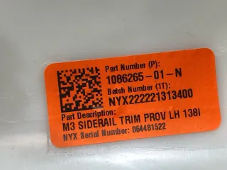 1086265-01-L,1086266,1086265-01-N Обшивка багажника Tesla model 3 Арт 99476915, вид 5