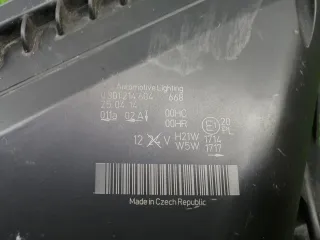 0301214604 Фара передняя правая Opel Zafira B Арт 168527, вид 8