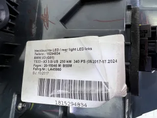 63217408739, 7408739, 2SD012693, 3740873909 Фонарь задний левый BMW X3  M F97 Арт 94593186, вид 7