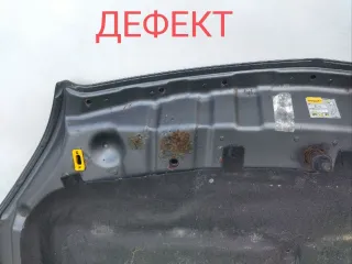 1160008GM Капот серый Opel Zafira B Арт 168676, вид 6