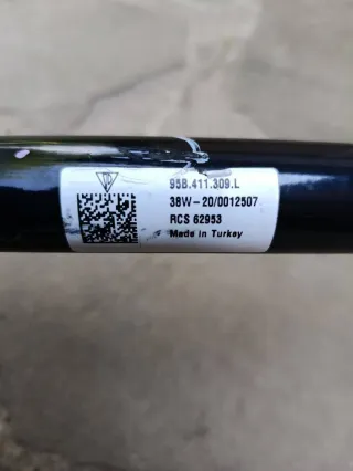 95B411309L Стабилизатор подвески (поперечной устойчивости) передний Porsche Macan restailing Арт P10-74-7-1, вид 5