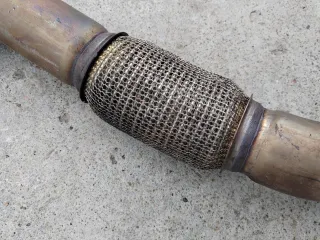 4M0253102A,4M0254410X Труба приемная глушителя Audi Q7 4M Арт 39368910, вид 3