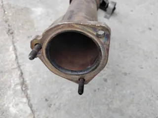 4M0253102A,4M0254410X Труба приемная глушителя Audi Q7 4M Арт 39368910, вид 4