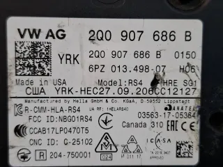 2Q0907686B Датчик мертвых (слепых) зон правый Volkswagen Jetta 7 Арт 319851, вид 4