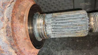 7L8501201 Полуось задняя (приводной вал, ШРУС) Audi Q7 4L Арт 94601162, вид 6