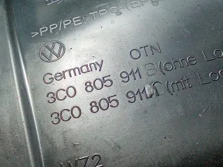 3C0805911B Защита арок передняя левая (подкрылок) Volkswagen Passat B6 Арт 94609968, вид 9