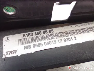 A1638600605 Подушка безопасности боковая (в дверь) передняя левая Mercedes ML W163 Арт A27733, вид 4