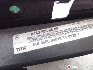 A1638600605 Подушка безопасности боковая (в дверь) передняя правая Mercedes ML W163 Арт A27732_1, вид 4