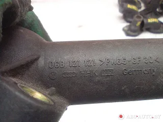 06B121121 Фланец (тройник) системы охлаждения Volkswagen Passat B5 Арт A27115_5, вид 4