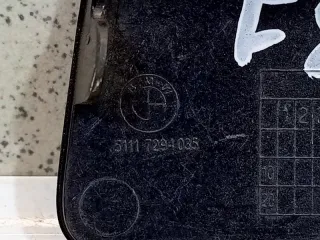 51117292947 Заглушка буксировочного крюка BMW 1 F20/F21 Арт 101755, вид 8