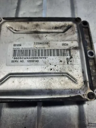 12590370 Блок управления двигателем Opel Zafira A 2.2л Арт 861, вид 1
