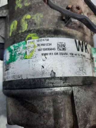 13124750 Компрессор кондиционера Opel Vectra C  Арт 2018, вид 4