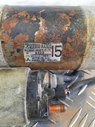 M001T75681 Стартер Subaru Legacy 2 Арт 9225, вид 7