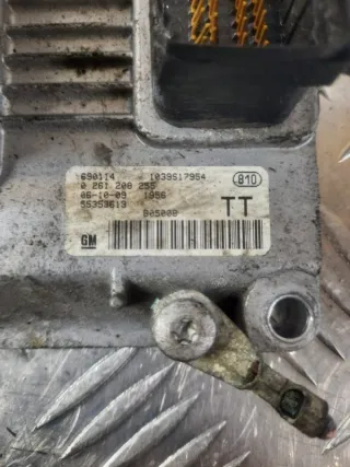 55353613 Блок управления двигателем Opel Meriva 1 Арт 9558, вид 4