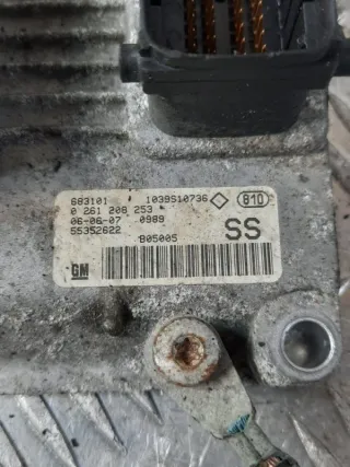 0261208253 Блок управления двигателем Opel Corsa D Арт 12523, вид 6
