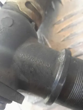 9627629080 Фланец (тройник) системы охлаждения Peugeot 307 Арт 12633, вид 5