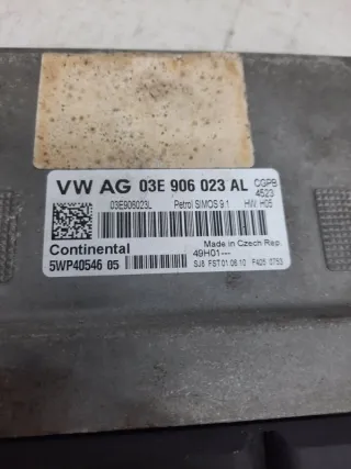 03E906023AL Блок управления двигателем Volkswagen Polo 5 Арт 13459, вид 3