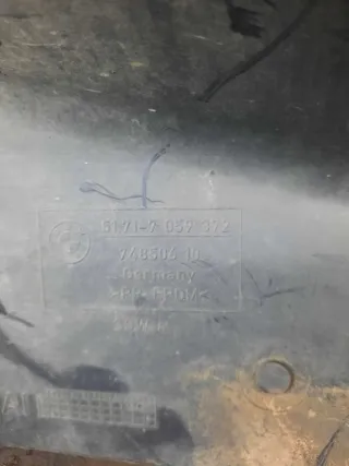 7059372 Защита арок передняя правая (подкрылок) BMW 1 E81/E82/E87/E88 Арт 15772, вид 5