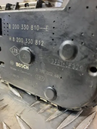 0281002681 Заслонка дроссельная Nissan Qashqai 1  Арт 19308, вид 7