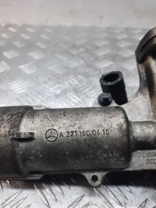 A2711800610 Корпус масляного фильтра Mercedes C W203 1.8л 271948 Арт 21586, вид 6