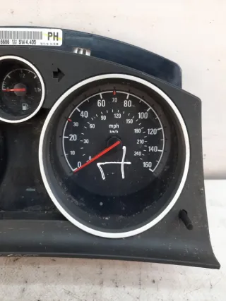 13216686 Щиток приборов (приборная панель) Opel Astra H Арт 24632, вид 3