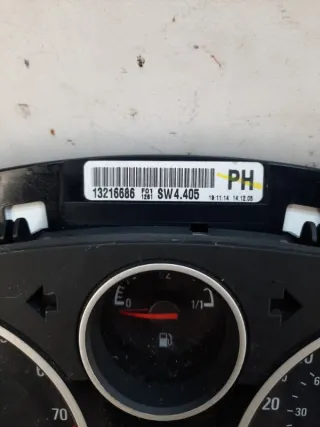13216686 Щиток приборов (приборная панель) Opel Astra H Арт 24632, вид 6