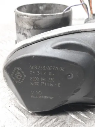 8200190230 Заслонка дроссельная Renault Clio 5 1.6л K4M800 Арт 25593, вид 6