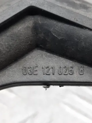 03E121026B Трубка охлаждающей жидкости пластиковая Volkswagen Polo 5 Арт 30986, вид 6