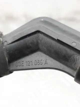 03E121065A Трубка охлаждающей жидкости пластиковая Volkswagen Polo 3 Арт 31083, вид 6