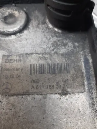 A6111880301 Теплообменник масляного фильтра Mercedes C W203 Арт 32376, вид 5