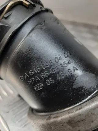 A6460980407 Патрубок интеркулера Mercedes C W203 Арт 32506, вид 5