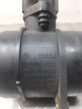 A6460940048 Расходомер воздуха Mercedes C W203 Арт 32602, вид 5