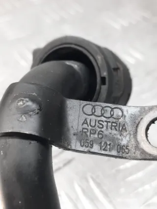 059121065 Трубка охлаждающей жидкости металлическая Audi A6 C6 (S6,RS6) Арт 33781, вид 5