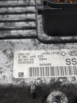0261208253 Блок управления двигателем Opel Corsa D Арт 35060, вид 6