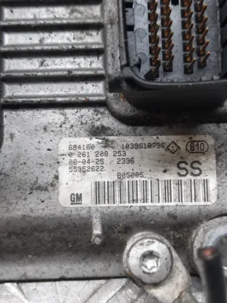 0261208253 Блок управления двигателем Opel Corsa D Арт 36240, вид 5